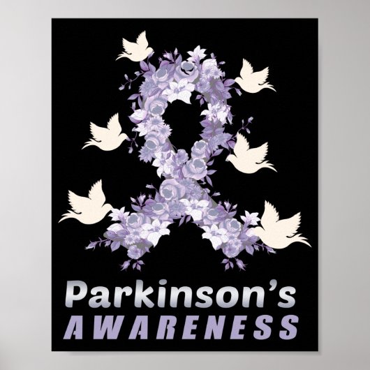 Parkinsons Awareness Disease Monat Poster (Vorne)