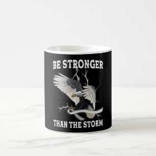 Parkinson's Awareness Eagle ist stärker als Sturm Kaffeetasse