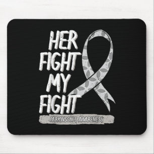 Parkinsons Awareness Gray Ribbon Idiopathischer Sh Mousepad