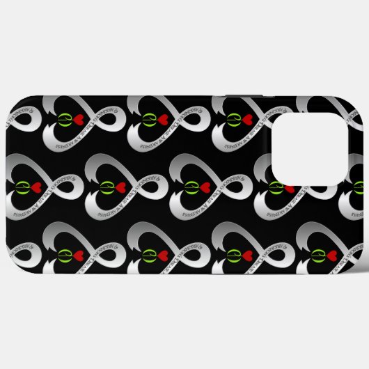 Parkinson's Awareness Ribbon Case-Mate iPhone Hülle (Rückseite (Horizontal))