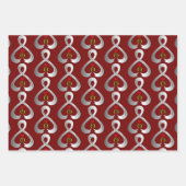 Parkinson's Awareness Ribbon Geschenkpapier Set (Vorderseite 2)