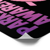 Parkinsons Bewusstsein Parkinson Krankheit Poster (Ecke)