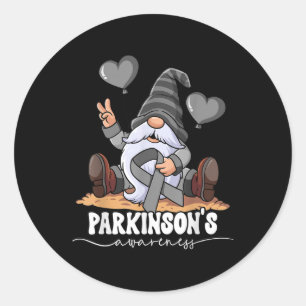Parkinsons Bewusstsein Runder Aufkleber
