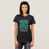 Parkinsons Disease Awareness Clumsy Warrior Surviv T-Shirt (Vorne ganz)