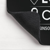 Parkinsons Disease Awareness Peace Liebe Cure Mousepad (Ecke)