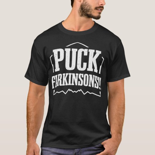 Parkinsons Disease Awareness Puck Farkinsons T-Shirt (Vorderseite)