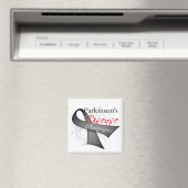 Parkinsons Disease Awareness Ribbon Magnet (In Situ (Geschirrspüler))