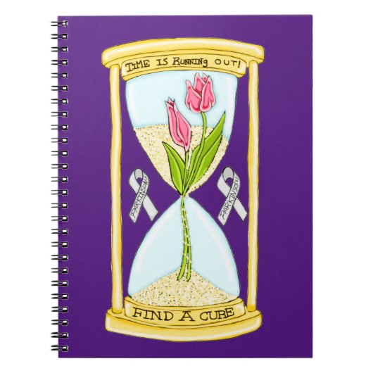 Parkinson's Find a Cure Notebook Notizblock (Vorderseite)