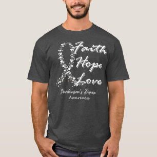 Parkinsons Krankheit Bewusstsein Glaube Hoffnung L T-Shirt