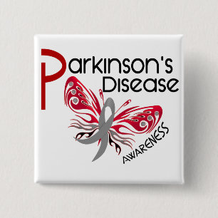 Parkinsons Krankheit SCHMETTERLING 3,1 Button