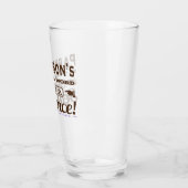 Parkinsons nur ein Wort Glas (Links)