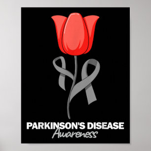 Parkinsons Sensibilisierung für Erkrankungen April Poster