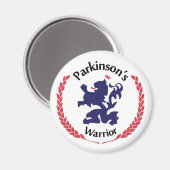 Parkinsons Warrior Magnet (Vorderseite/Rückseite)
