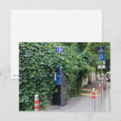 Parkometr Postkarte (Vorne/Hinten)