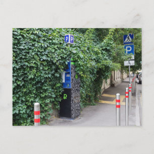 Parkometr Postkarte