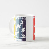Parkour 11Th Birthday Kaffeetasse (Vorderseite Links)
