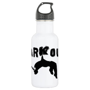 Parkour Athlet Trinkflasche