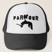 Parkour Athlet Truckerkappe (Vorderseite)