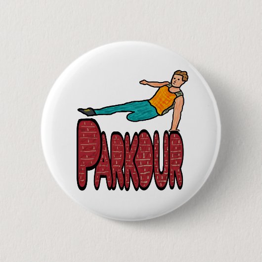 Parkour Button (Vorderseite)