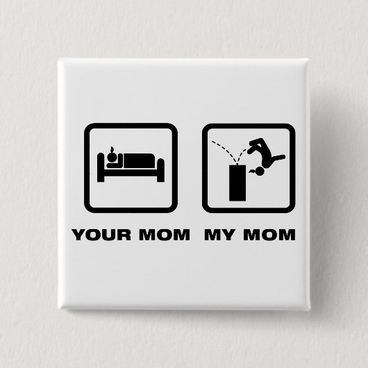 Parkour Button (Vorderseite)