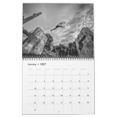 Parkour Calendar B&W Kalender (Jan 2027)