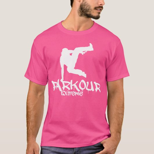 Parkour City Jumper 	 Parkour Free Running Tee (Vorderseite)