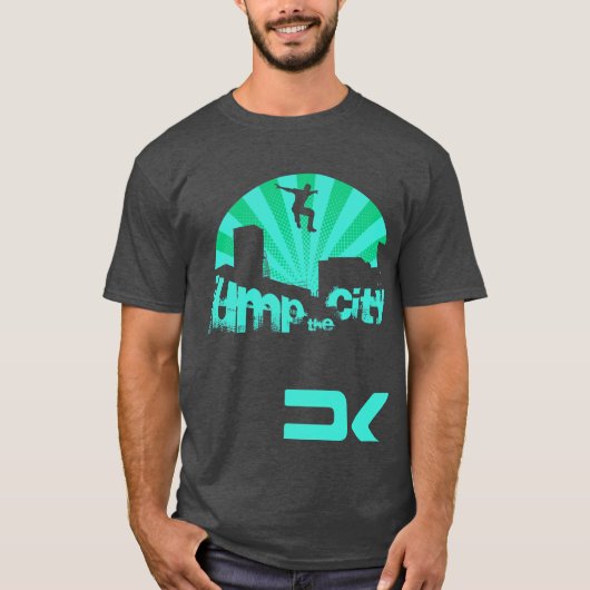 Parkour Dach-Sprung T-Shirt (Vorderseite)