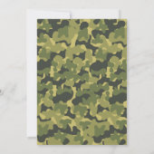 Parkour Dart Gun Fun Aim Shoot Camouflage Geburtst Einladung (Rückseite)