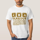 Parkour Definition T-Shirt (Vorderseite)