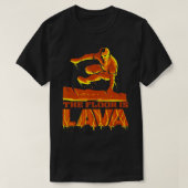 Parkour Der Boden ist Lava Freerunning Training Gi T-Shirt (Design vorne)