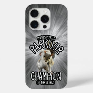 Parkour-Eichhörnchen - lustiges Freeruning Case-Mate iPhone Hülle