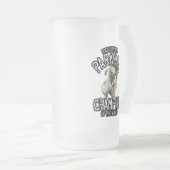 Parkour-Eichhörnchen - lustiges Freeruning Mattglas Bierglas (VorderseiteRechts)