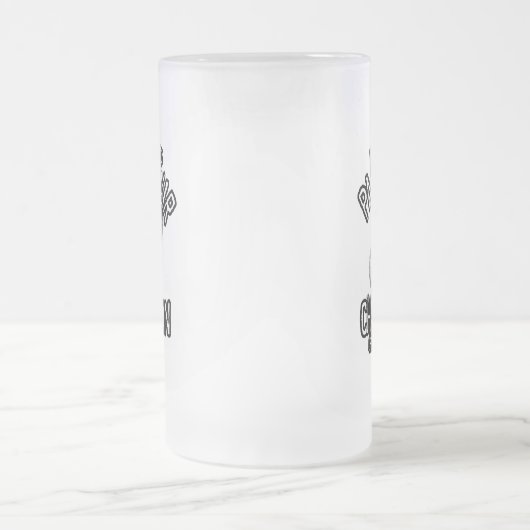 Parkour-Eichhörnchen - lustiges Freeruning Mattglas Bierglas (Mittel)