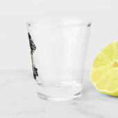 Parkour-Eichhörnchen - lustiges Freeruning Schnapsglas (Rechts)