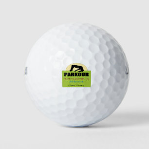 Parkour-Every Journey ist eine andere eigene Reise Golfball