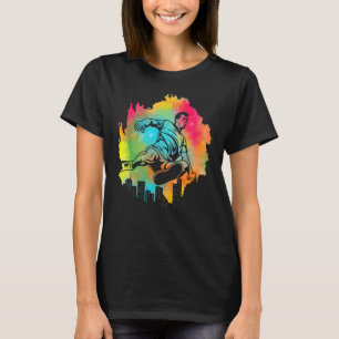 Parkour extreme athlete parkour runner Sprichwort  T-Shirt