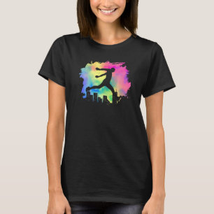 Parkour extreme athlete parkour runner Sprichwort T-Shirt