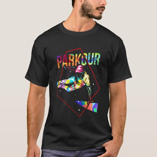 Parkour-Extremsport T-Shirt (Vorderseite)