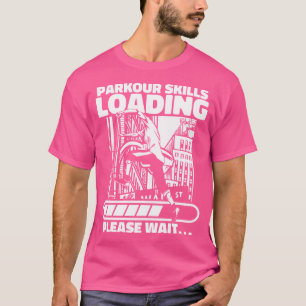 Parkour-Fähigkeiten Ladewand Lauf Traceur Training T-Shirt