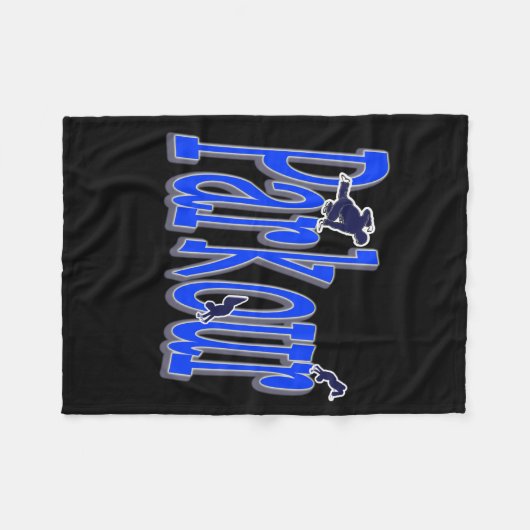 Parkour Fleecedecke (Vorderseite (Horizontal))