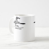 Parkour Free Runner Kaffeetasse (Vorderseite Links)