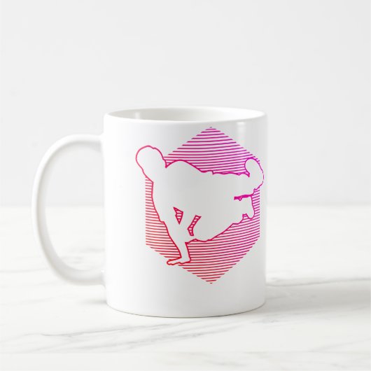 Parkour Free Running Free Runner Parkour Kaffeetasse (Links)