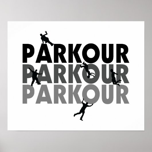 Parkour Free Running Poster (Vorne)
