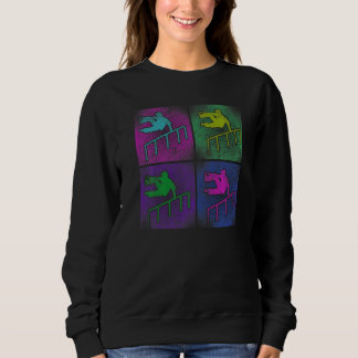 Parkour Free Running Traceur 80er 90s Retro Vintag Sweatshirt
