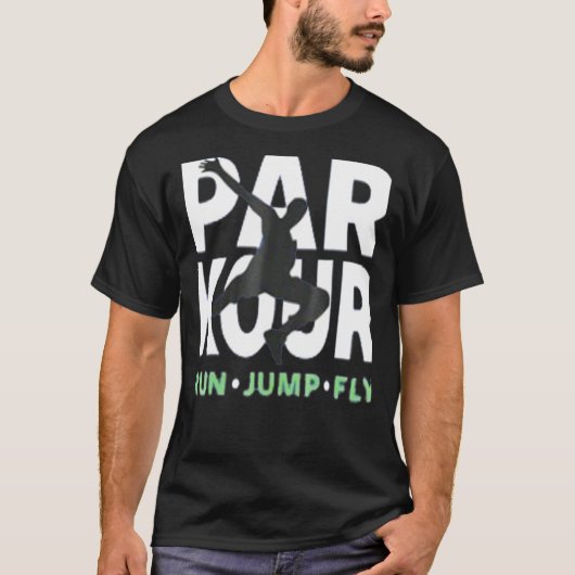 Parkour Free Running Traceur T-Shirt (Vorderseite)