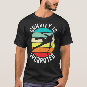Parkour Free Running Training Traceur Retro Gravit T-Shirt