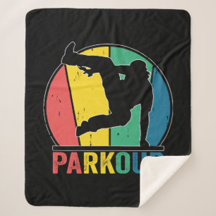 Parkour Free Running Training Traceur Retro Sherpadecke