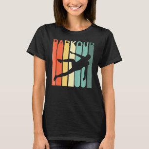 Parkour Free Running Training Traktor Retro Boys m T-Shirt