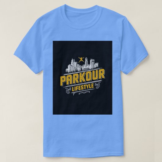 Parkour Freerun Freerunning Rooftop Lifestyle Gran T-Shirt (Design vorne)