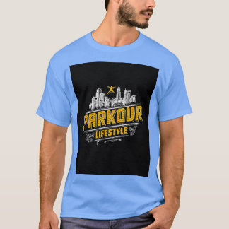 Parkour Freerun Freerunning Rooftop Lifestyle Gran T-Shirt